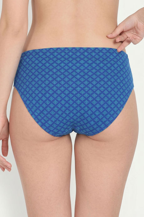 Zivame Anti-Microbial Low Rise Full Coverage Hipster Panty (Pack of 3) - Multicolor — image 4